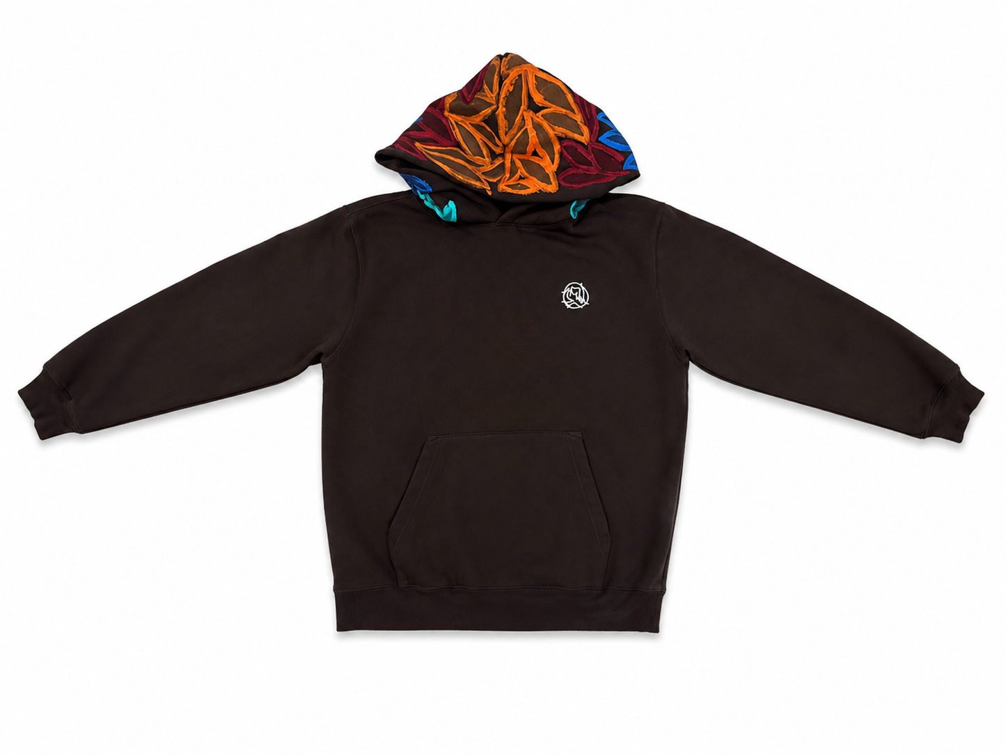 Hand Painted Flower Hoodie 1/1